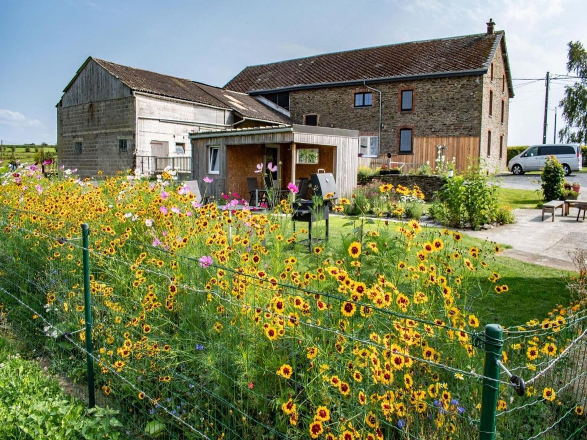 Pretty Farmhouse In Houffalize With Courtyard Buitenkant foto